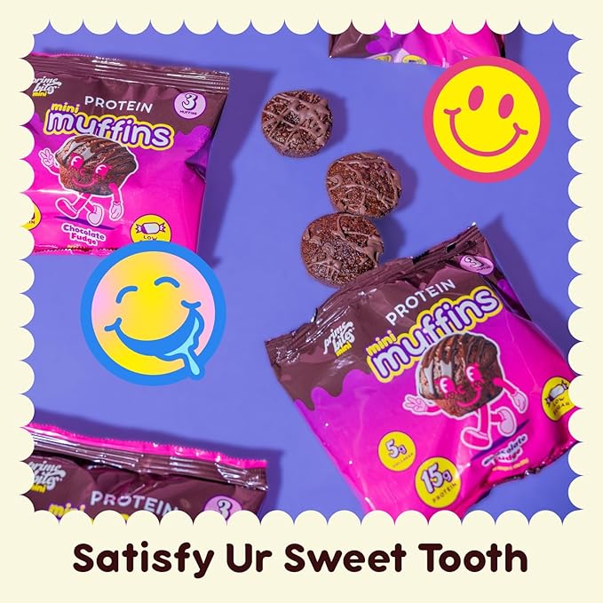 Alpha Prime Mini Keto Protein Muffins (1 pack of 3 mini muffins) - Top Nutrition and Fitness