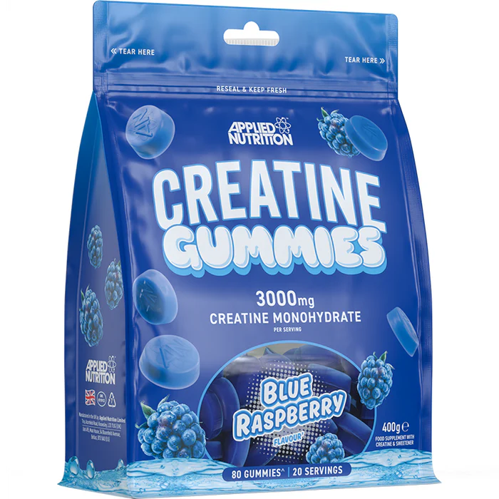 Applied Nutrition Creatine Gummies (80 gummies) — Blue Raspberry
