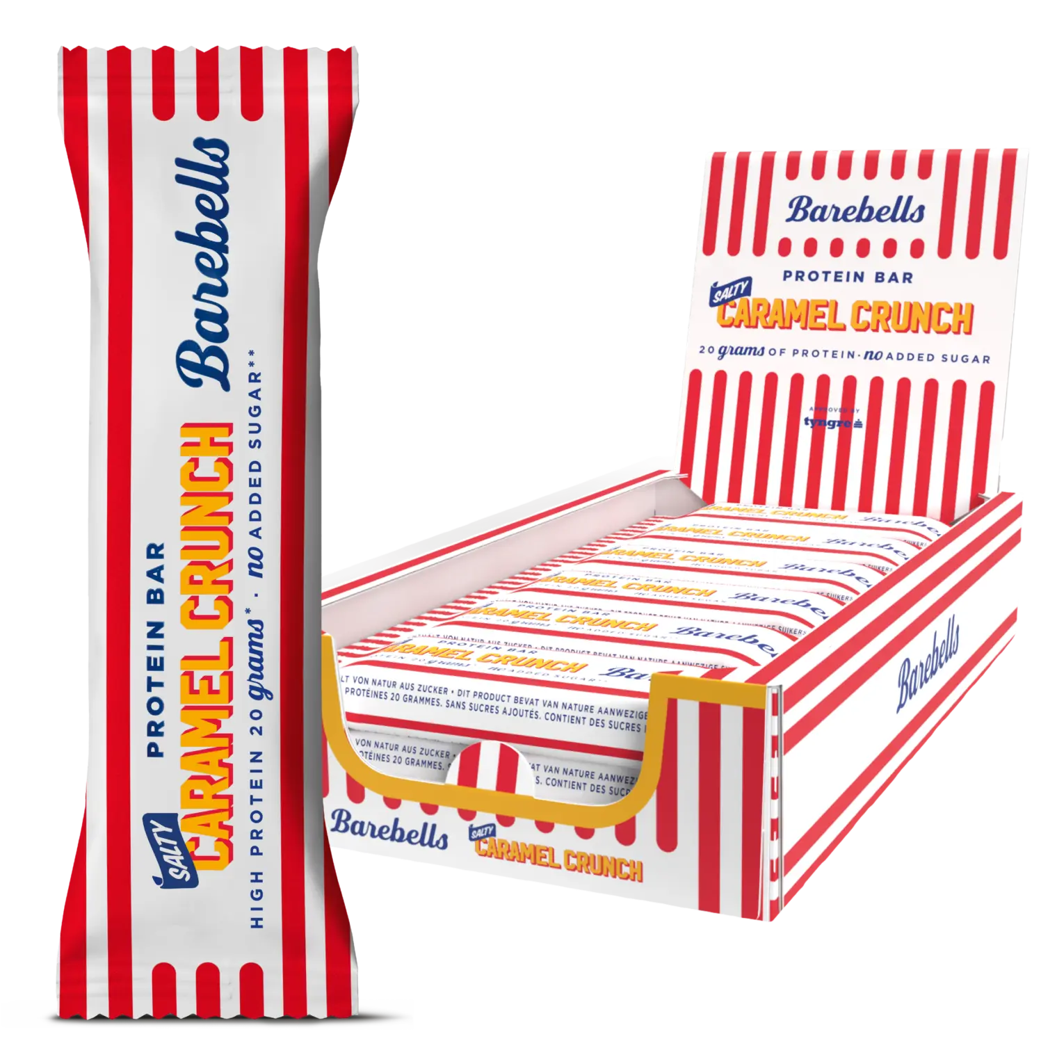 Barebells Protein Bar (Box of 12) Amazon Visual01 Saltycaramelcrunch