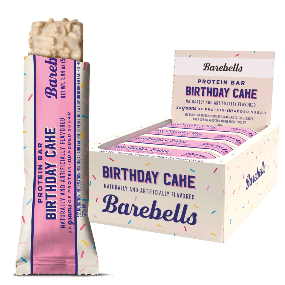 Barebells Protein Bar (Box of 12) — Birthday Cake
