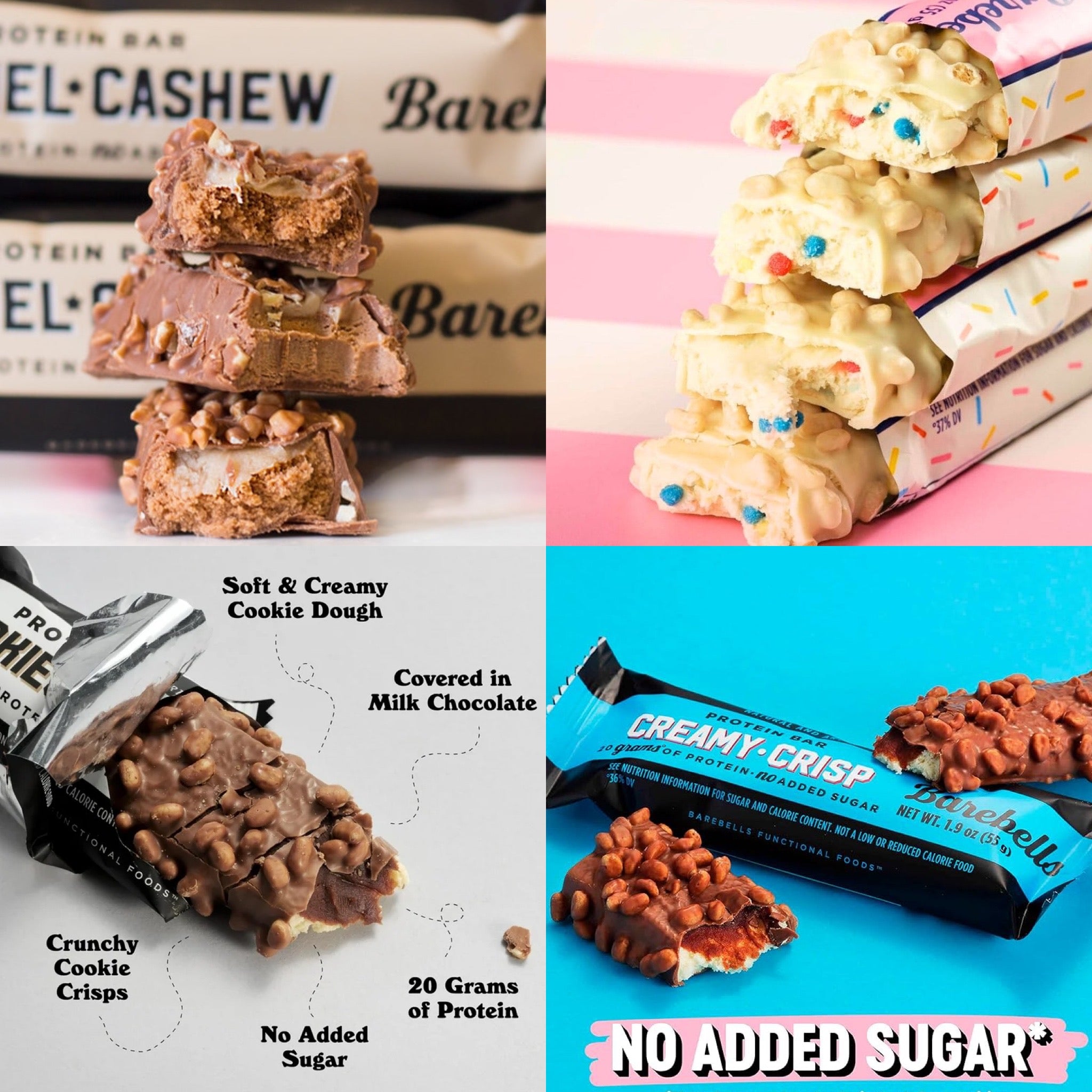 Barebells Protein Bar (Box of 12) - Top Nutrition and Fitness Canada Pumpkin Spice *LIMITED*-Peppermint Bark *LIMITED*-SOFT Marshmallow Peanut Road-Birthday Cake-Creamy Crisp