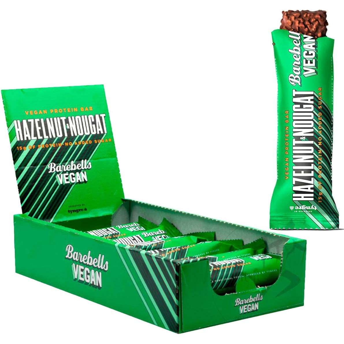 Barebells VEGAN Protein Bar (1 BOX of 12 bars) - Top Nutrition and Fitness