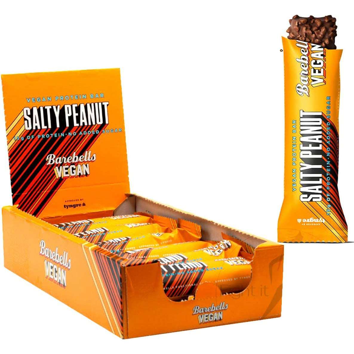 Barebells VEGAN Protein Bar (1 BOX of 12 bars) - Top Nutrition and Fitness