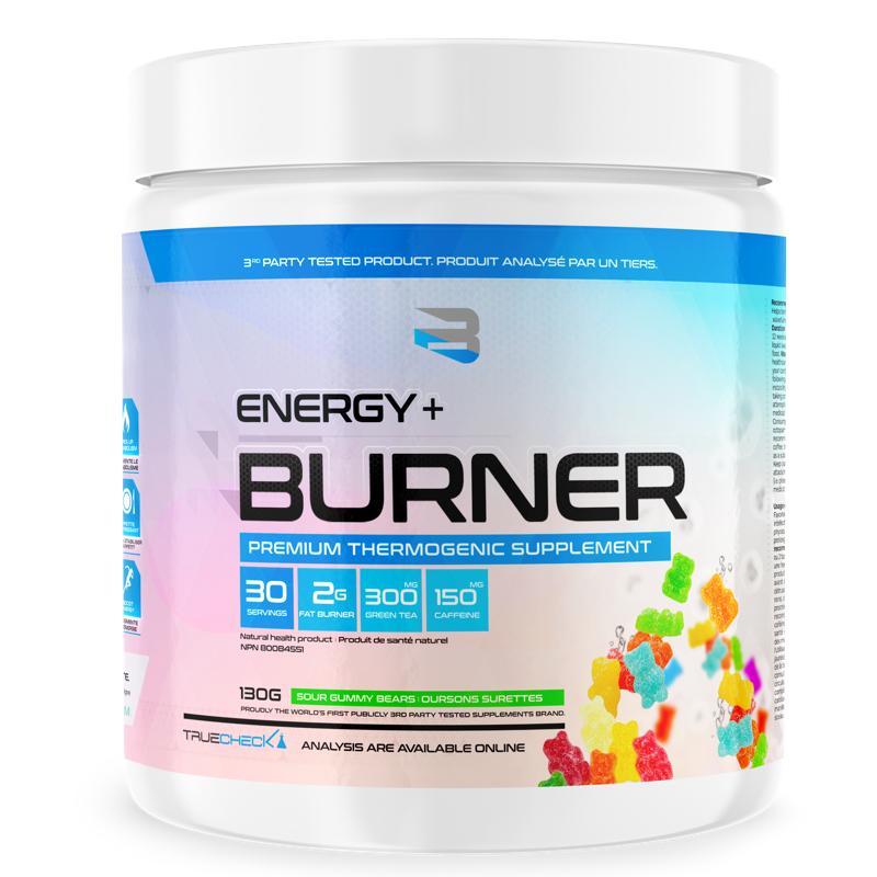 Believe Supplements Energy + Burner - Premium Thermogenic Supplement (30 servings) - Top Nutrition and Fitness