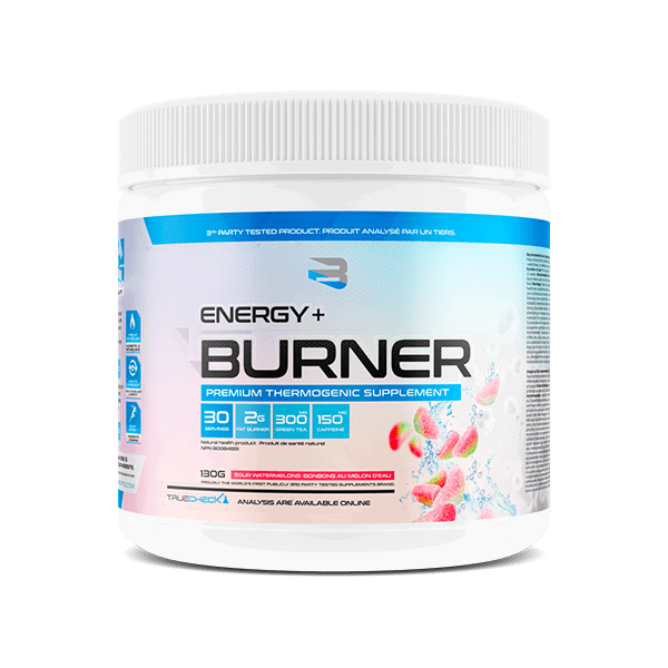 Believe Supplements Energy + Burner - Premium Thermogenic Formula (30 servings) — Sour Watermelons