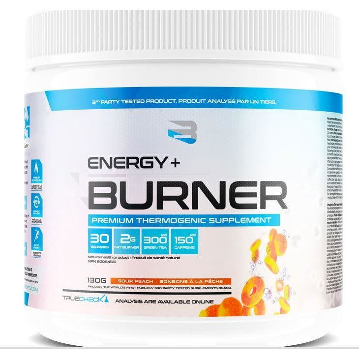 Believe Supplements Energy + Burner - Premium Thermogenic Supplement (30 servings) - Top Nutrition and Fitness