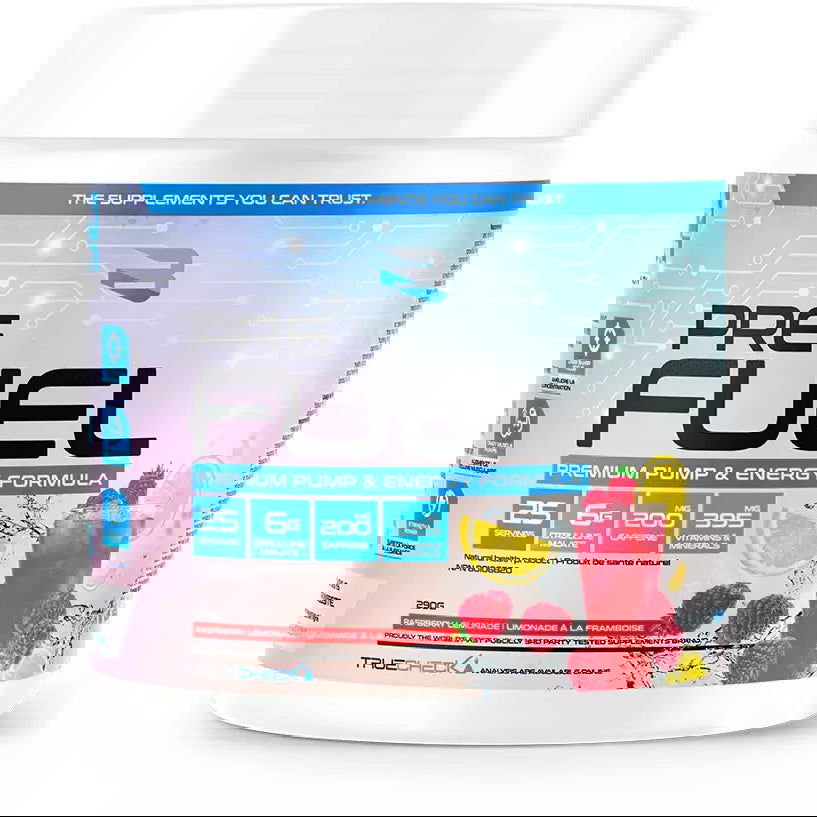 Believe Supplements Pre Fuel PRE WORKOUT (25 servings) - Top Nutrition and Fitness