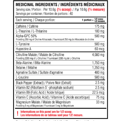 Believe Supplements Pump Addict MAX Pre-Workout (40 servings) - Top Nutrition and Fitness