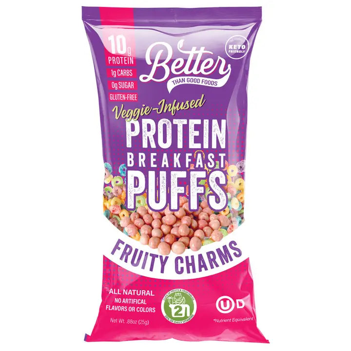 Better Than Good Keto Puffs (1 bag) - Top Nutrition and Fitness
