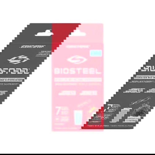 BioSteel Hydration Mix (7 individual packets) - Top Nutrition and Fitness Canada Mixed Berry-White Freeze-Peach Mang-Blue Raspberry