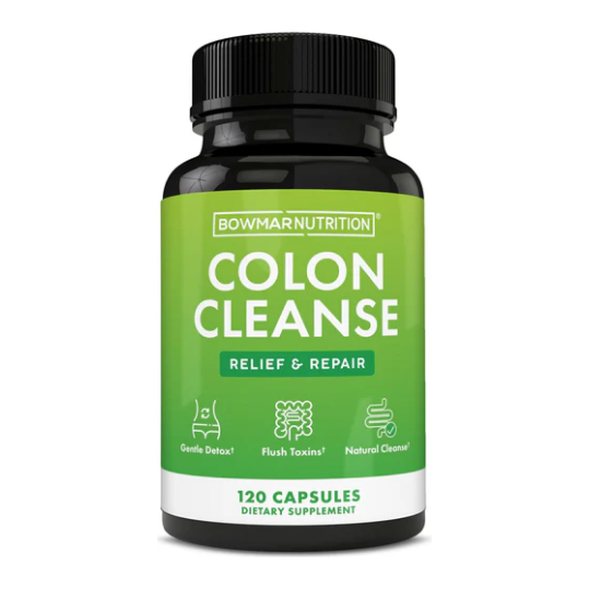 Bowmar Colon Cleanse (120 caps) - Top Nutrition and Fitness