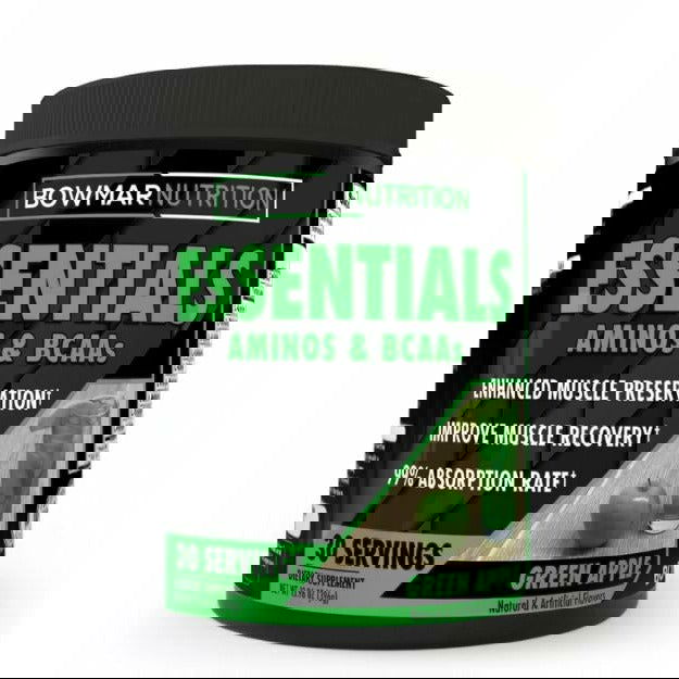 Bowmar Essentials Aminos & BCAA's (30 servings) - Top Nutrition and Fitness
