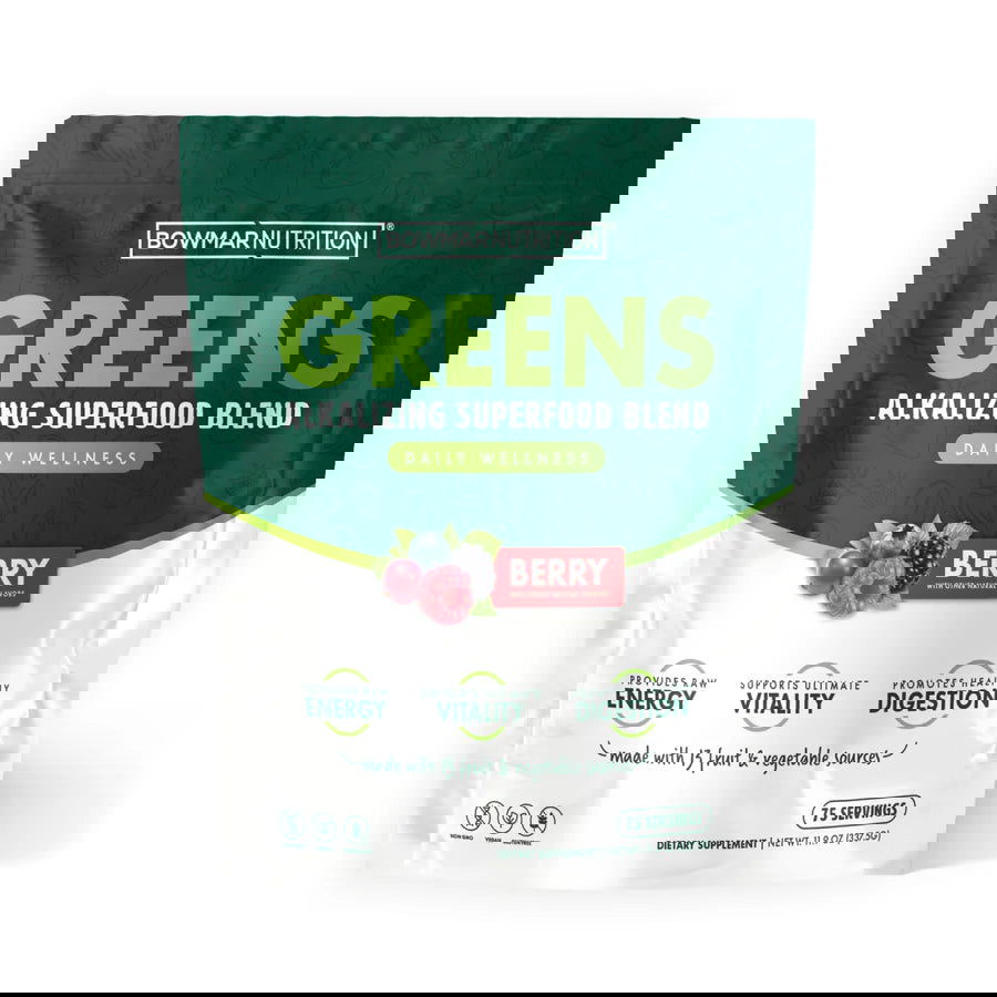 Bowmar Nutrition Greens (75 servings) - Top Nutrition and Fitness