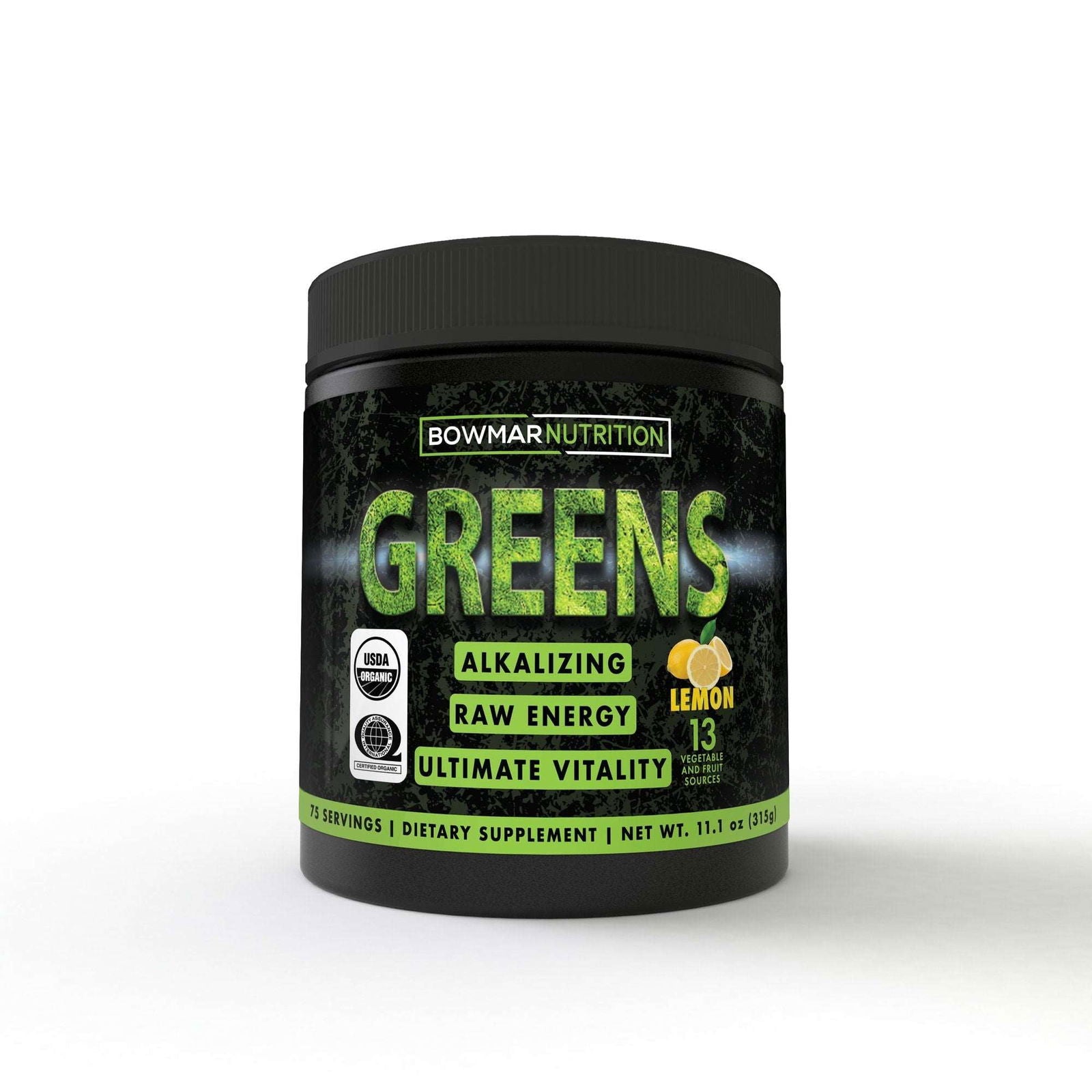Bowmar Nutrition Greens (75 servings) - Top Nutrition and Fitness