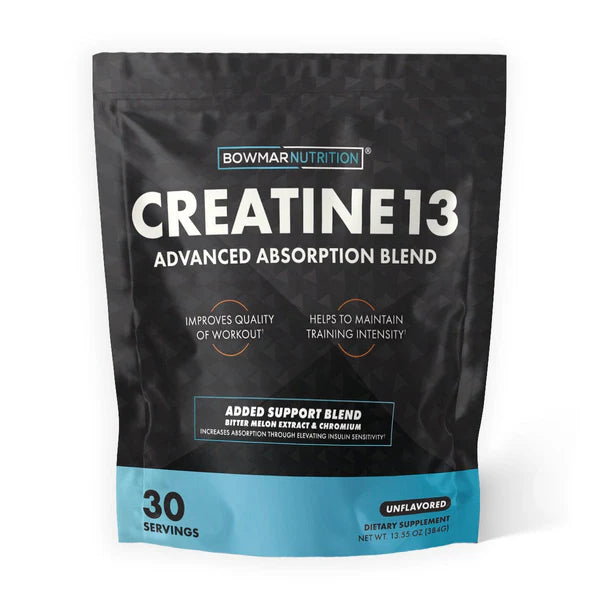 Bowmar Nutrition NEW Creatine 13 (30 servings) - Top Nutrition and Fitness