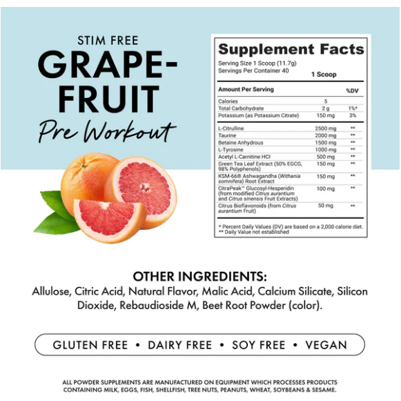 Bowmar Nutrition PRE WORKOUT (40 servings) - Top Nutrition and Fitness