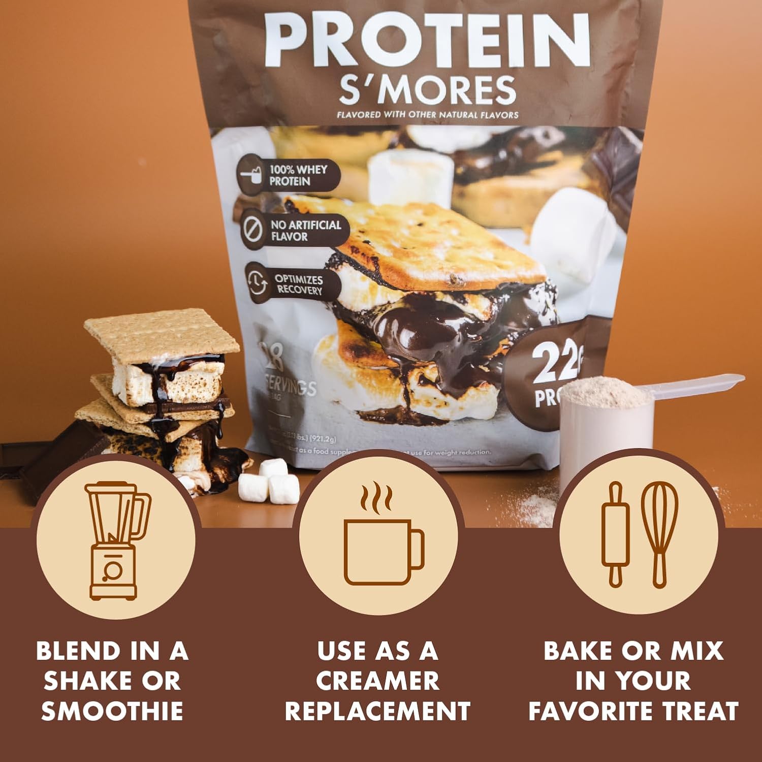 Bowmar Nutrition Whey Protein Powder (2 lbs) - Top Nutrition and Fitness