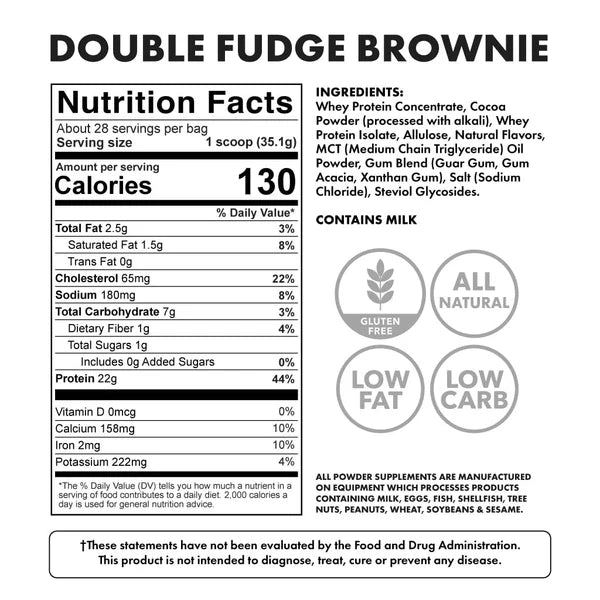 Bowmar Nutrition Whey Protein Powder (2 lbs) - Top Nutrition and Fitness