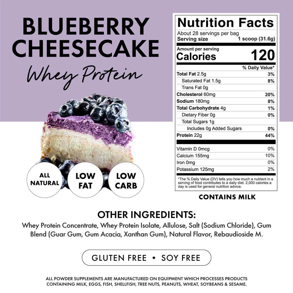 Bowmar Nutrition Whey Protein Powder (2 lbs) - Top Nutrition and Fitness