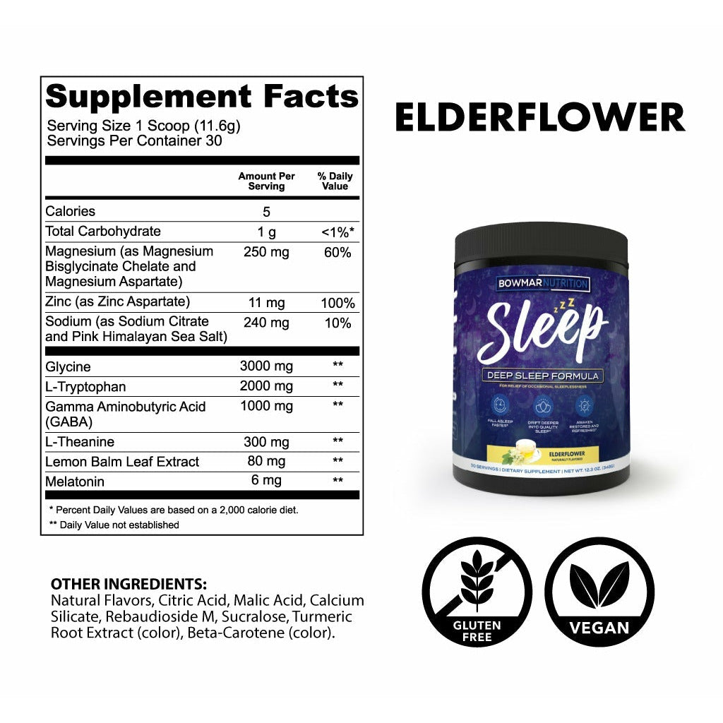Bowmar Sleep (30 servings) - Top Nutrition and Fitness