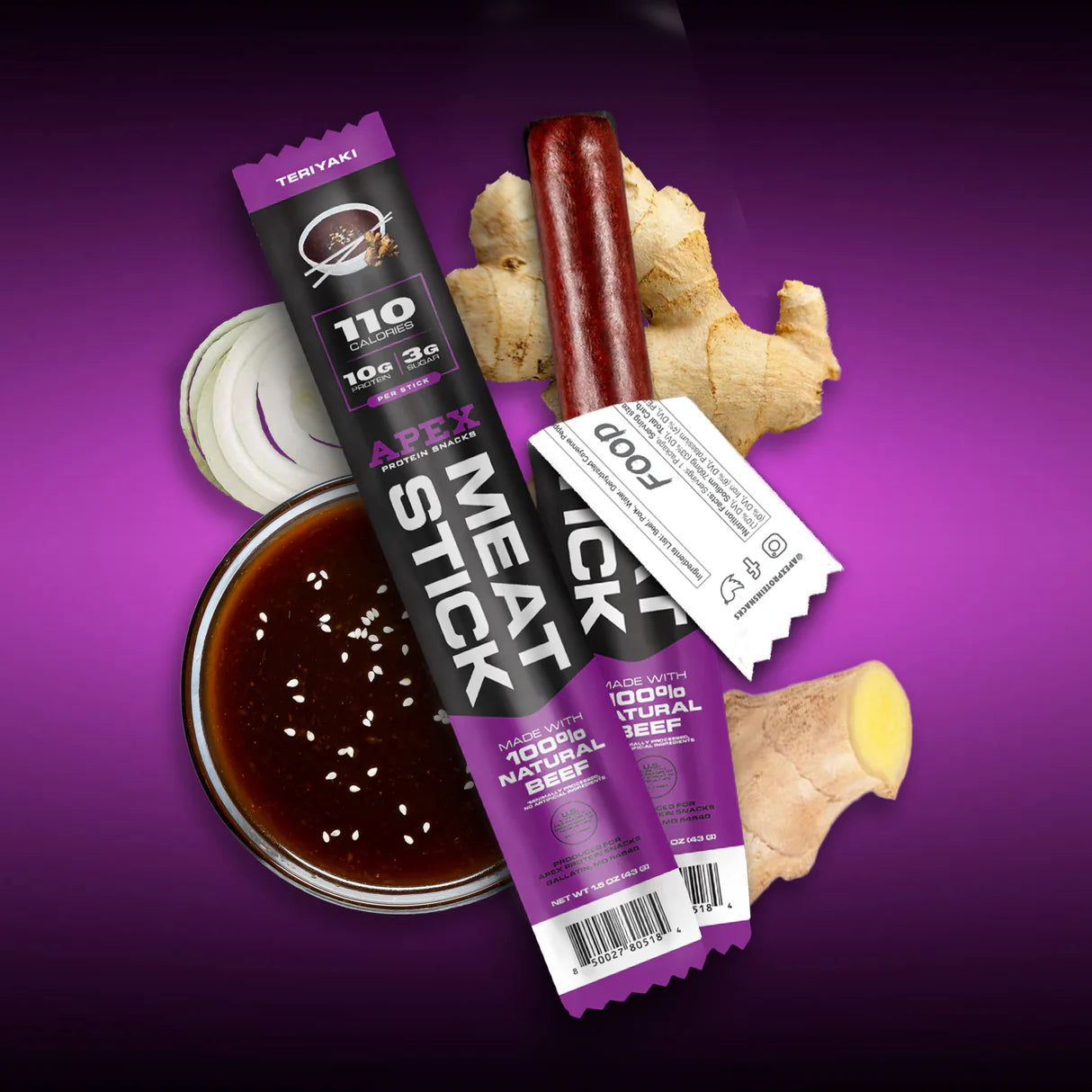 Bowmar Apex Protein Meat Sticks (1 stick)