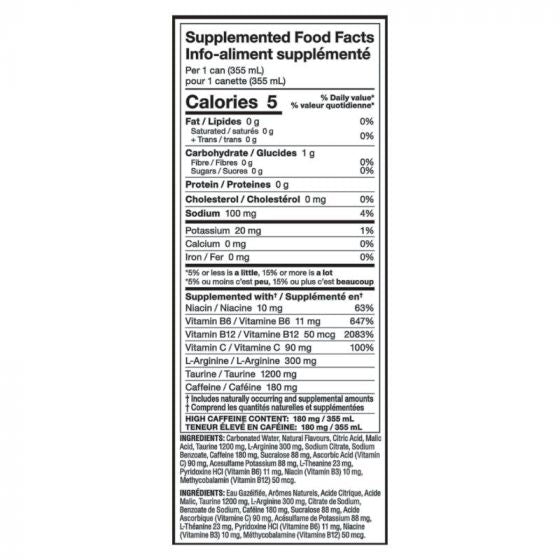 Bucked Up Energy Drink (1 can) - Top Nutrition and Fitness