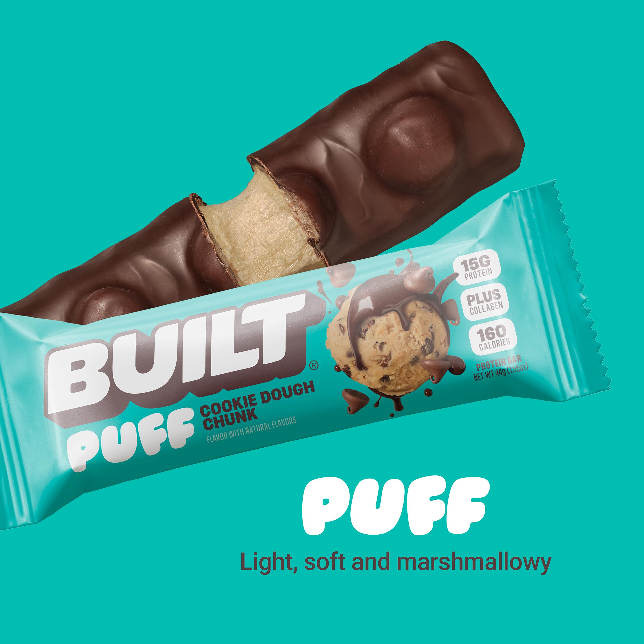 Built Protein Bar PUFFS (1 bar) - Top Nutrition and Fitness