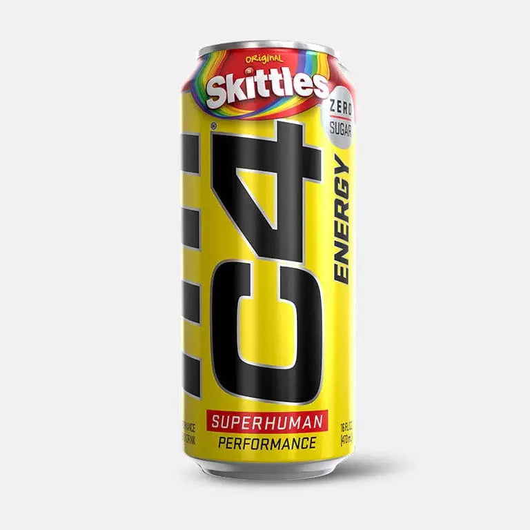 C4 Original Energy Drink Can | Carbonated Pre-Workout Drink Canada & USA Versions (1 can) - Cellucor - Top Nutrition and Fitn