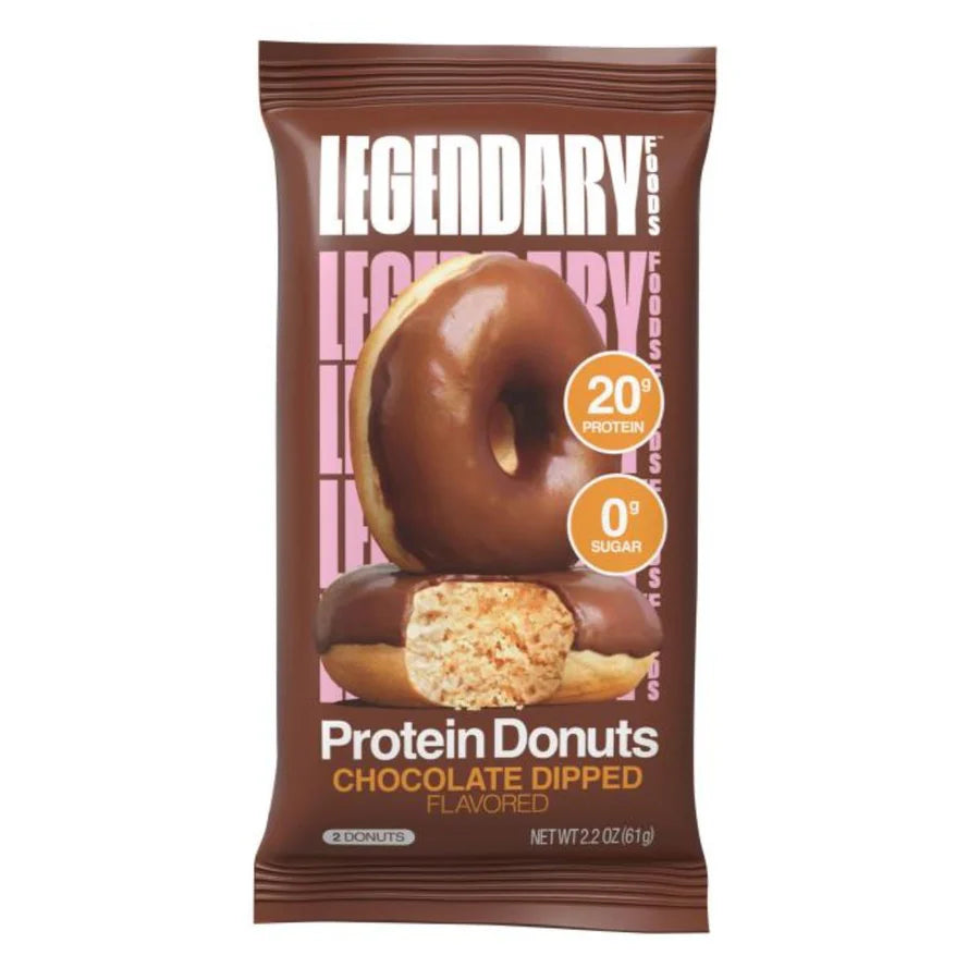 Legendary Glazed Protein Donuts (1 pack of 2 donuts)