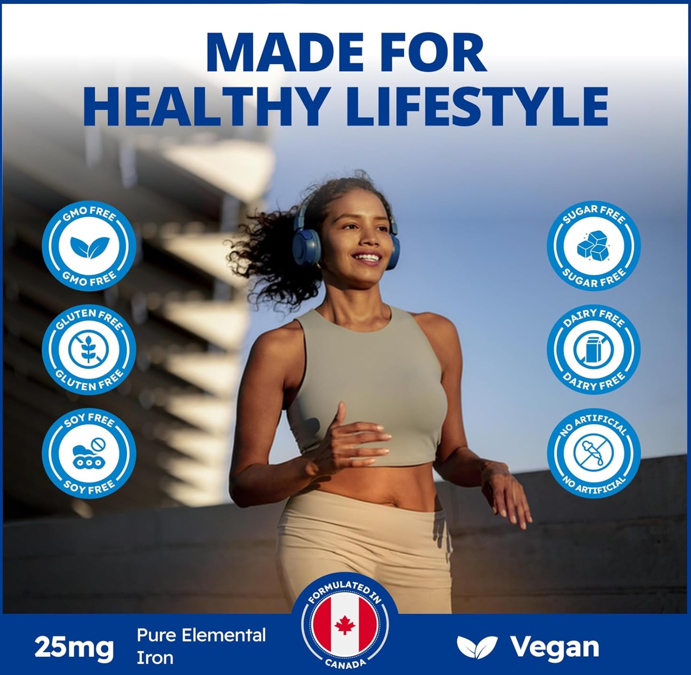 CanPrev Iron Bis-Glycinate 25 (120 V-Caps)