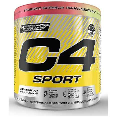 Cellucor C4 SPORT Pre-Workout (30 servings) - Top Nutrition and Fitness