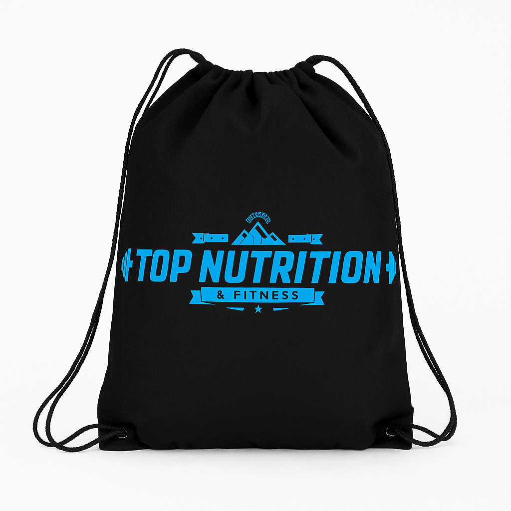 Top Nutrition Drawstring Bag