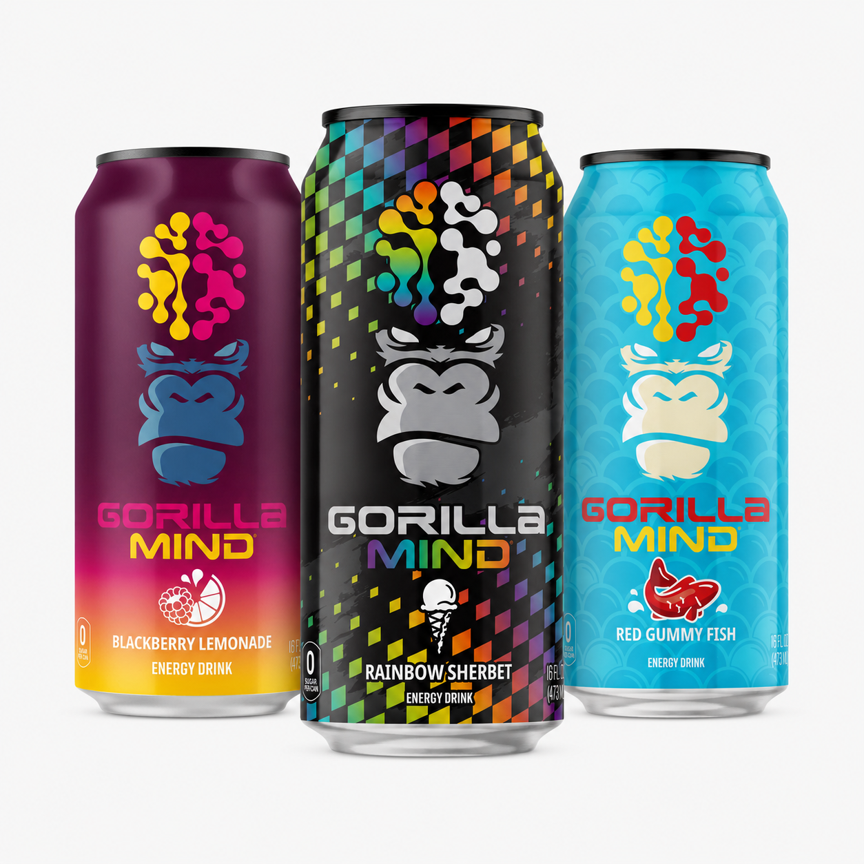 Gorilla Mind Energy Drink (1 can) | Canada