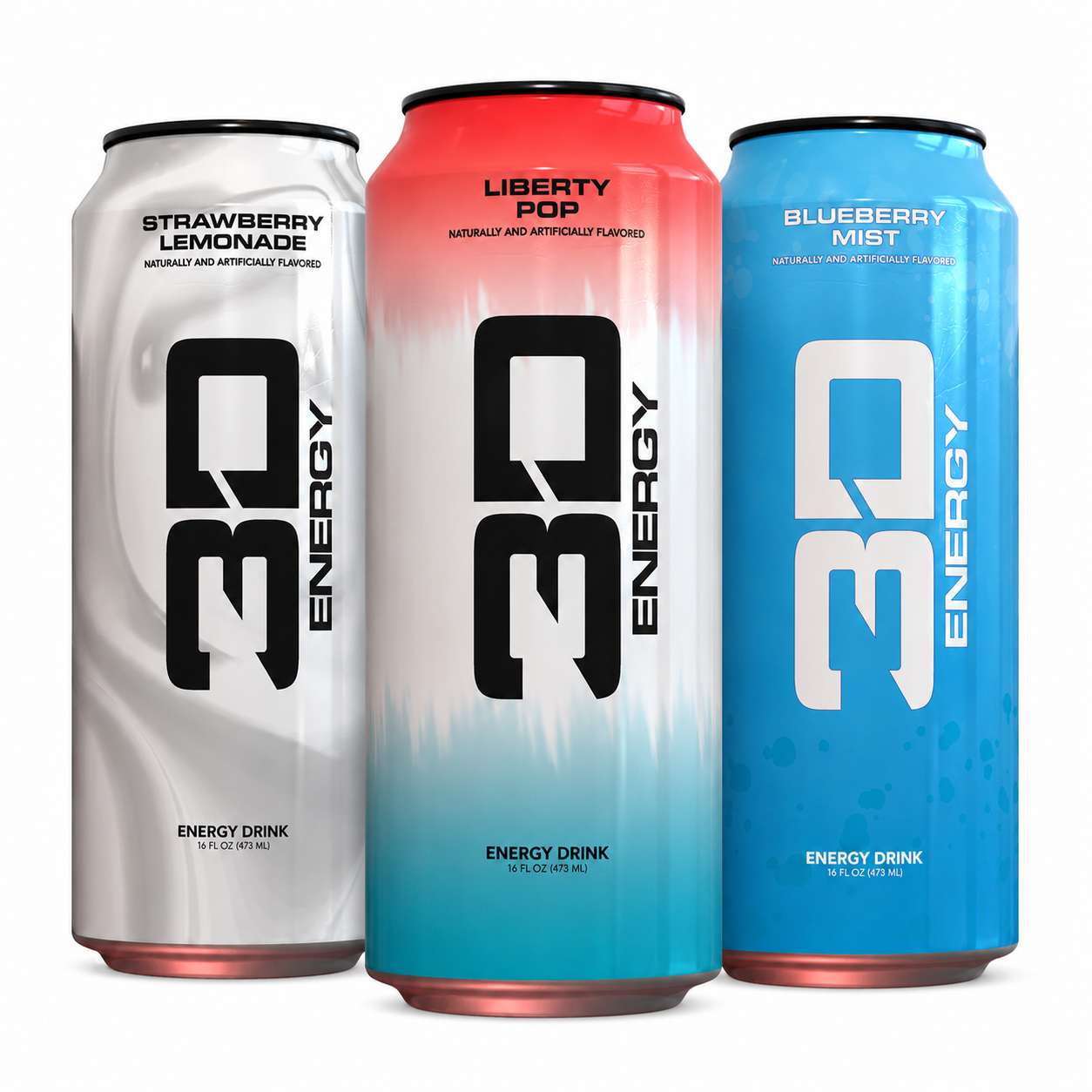 3D Energy Drink (USA) - 1 can — front of can — in Canada