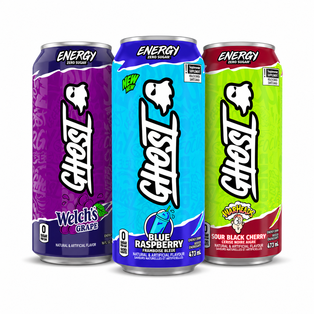 Boisson énergisante GHOST Canada (1 canette)
