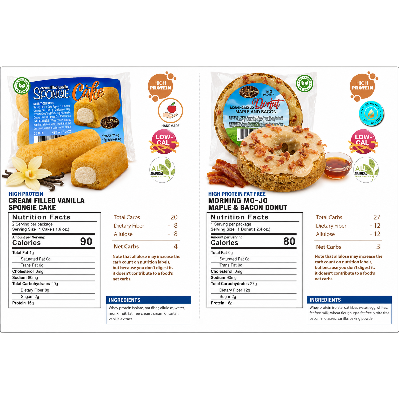 Simply Scrumptous SWEET Keto Snacks (1 unit) — product view
