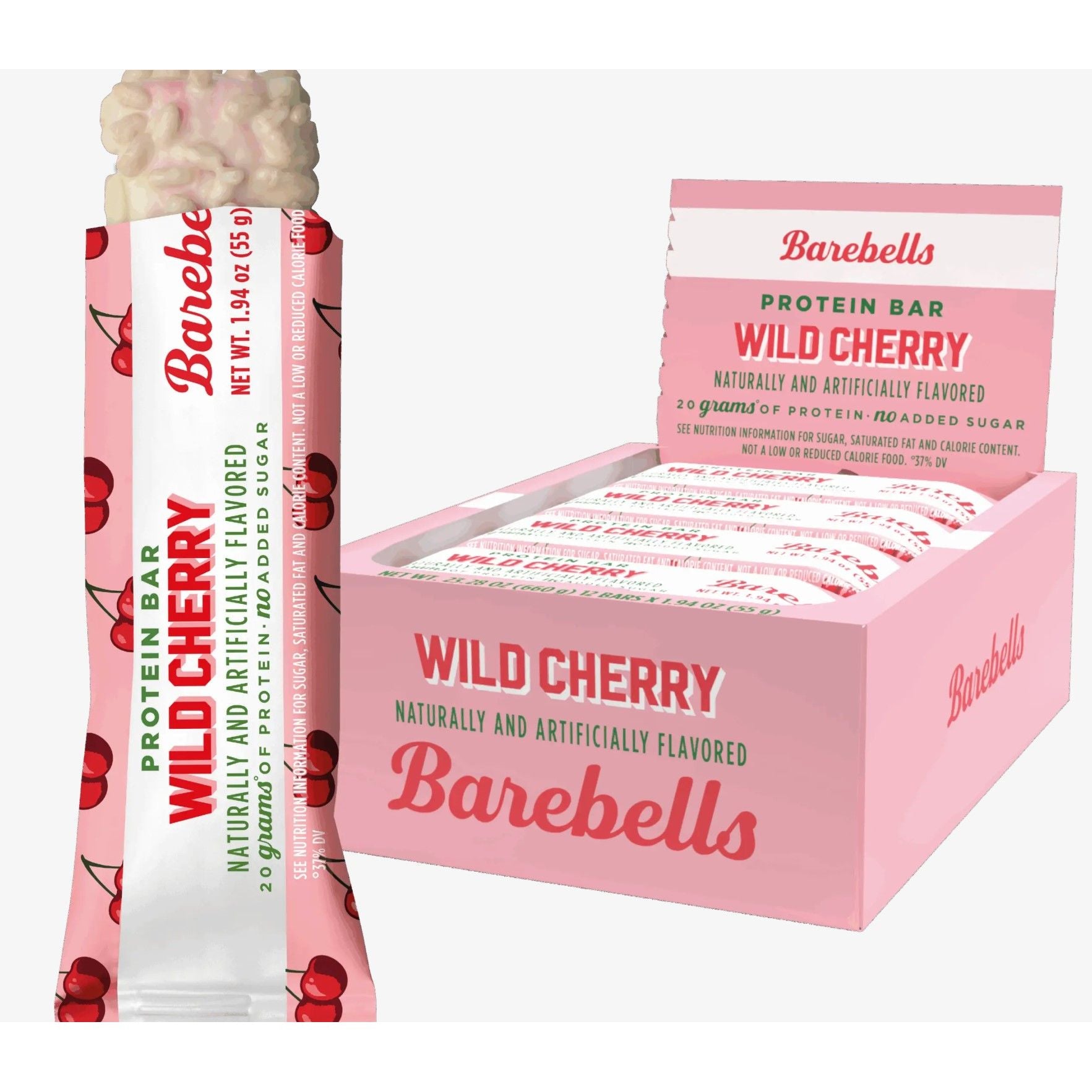 Barebells Protein Bar (Box of 12) Cherryf5a4193 3f31 B3b3