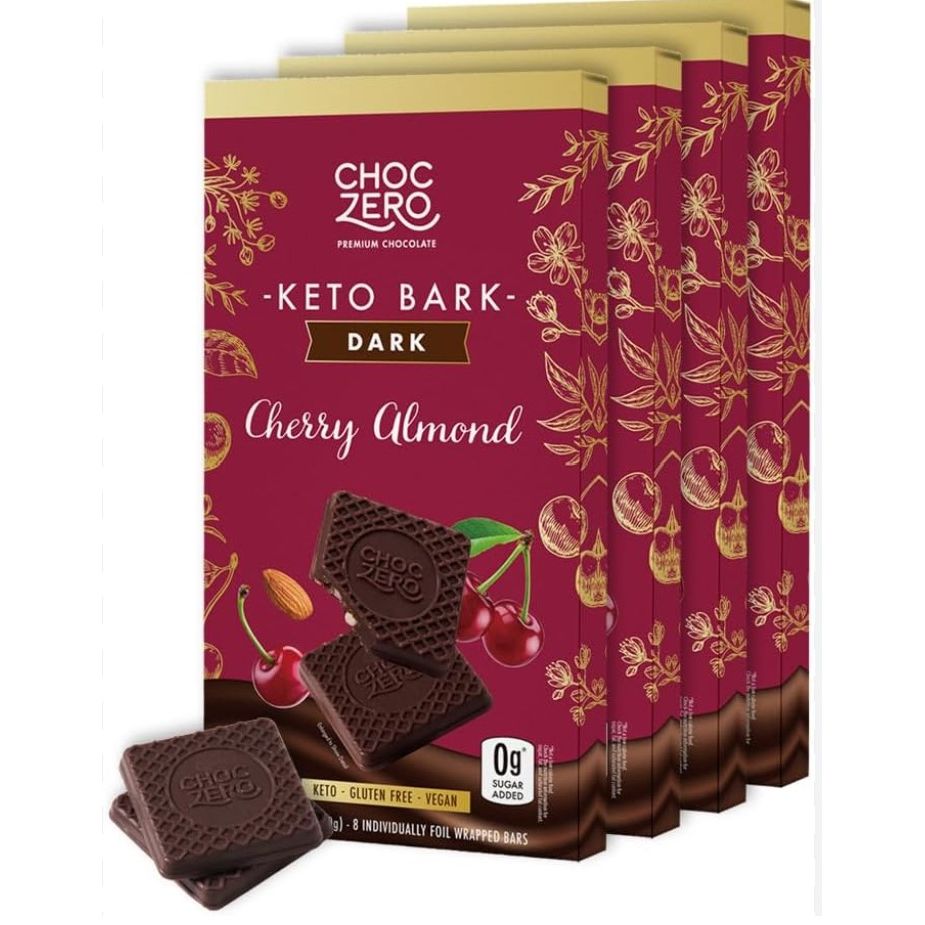 ChocZero Sugar Free Keto Bark (1 bar of 8 pieces)