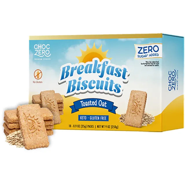 ChocZero GF Keto Breakfast Cookies (30 cookies) - Top Nutrition and Fitness