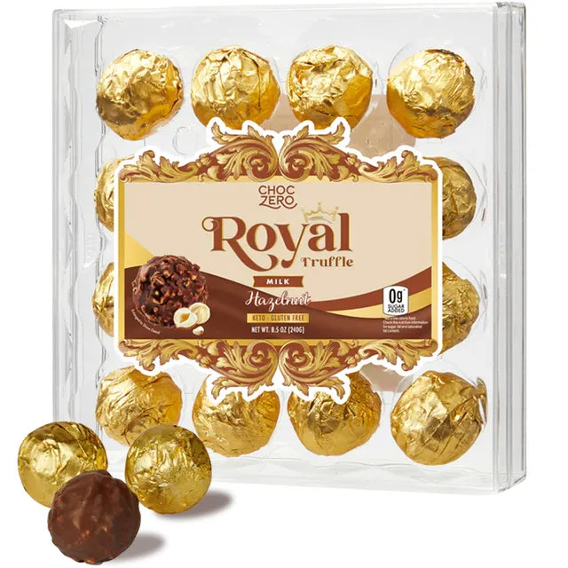 ChocZero Keto Truffles (16 truffles) - Top Nutrition and Fitness