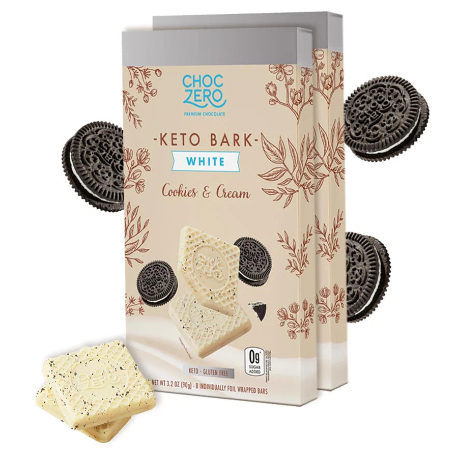 ChocZero Sugar Free Keto Bark (8 pieces) - Top Nutrition and Fitness