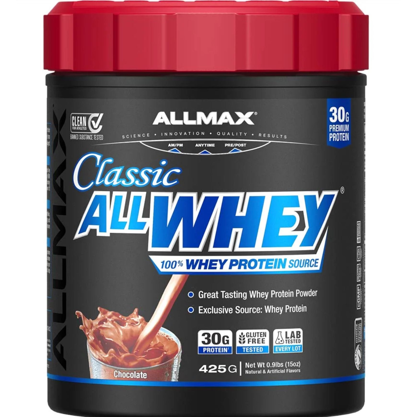 Allmax AllWhey Classic 100% Whey Protein Powder (1lb)
