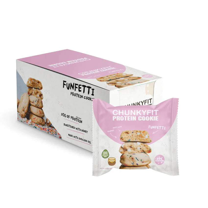 ChunkyFit Protein Cookie (1 BOX of 12) - Top Nutrition and Fitness