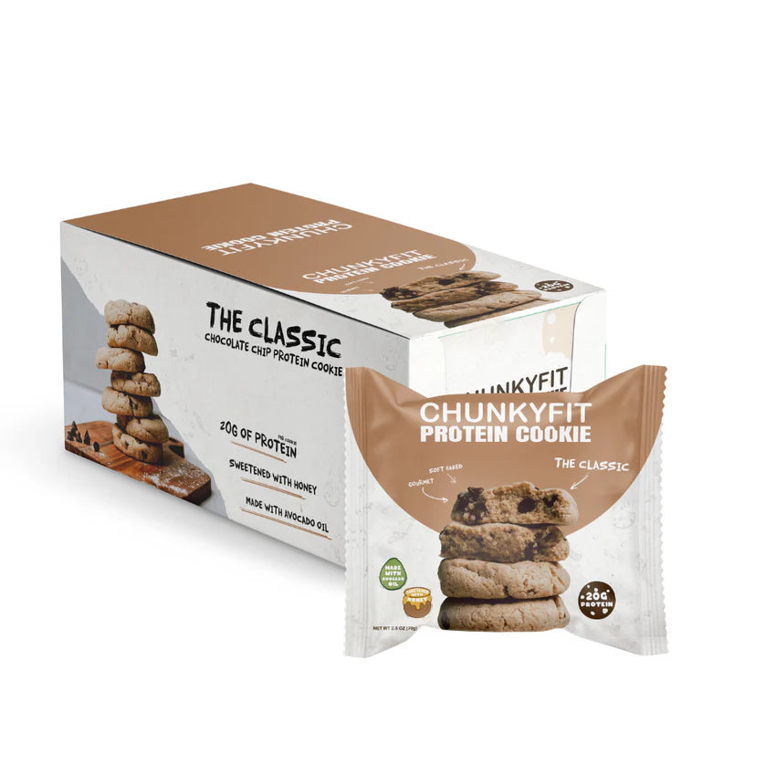 ChunkyFit Protein Cookie (1 BOX of 12) - Top Nutrition and Fitness