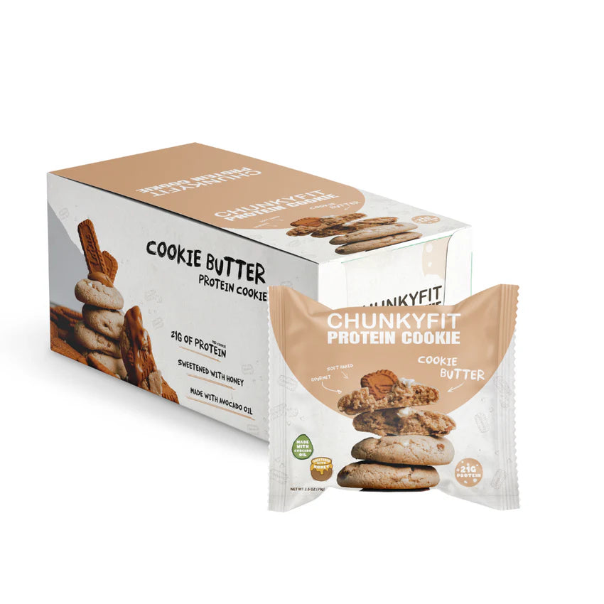 ChunkyFit Protein Cookie (1 BOX of 12) - Top Nutrition and Fitness