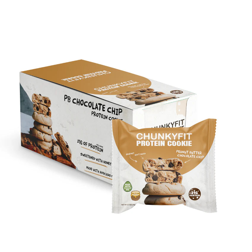 ChunkyFit Protein Cookie (1 BOX of 12) - Top Nutrition and Fitness