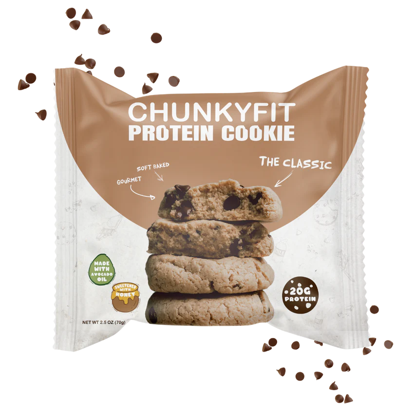 ChunkyFit Protein Cookie (1 cookie) - Top Nutrition and Fitness