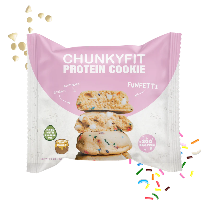 ChunkyFit Protein Cookie (1 cookie) - Top Nutrition and Fitness