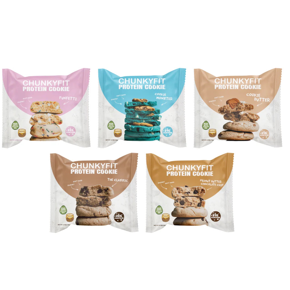 ChunkyFit Protein Cookie (1 cookie) - Top Nutrition and Fitness
