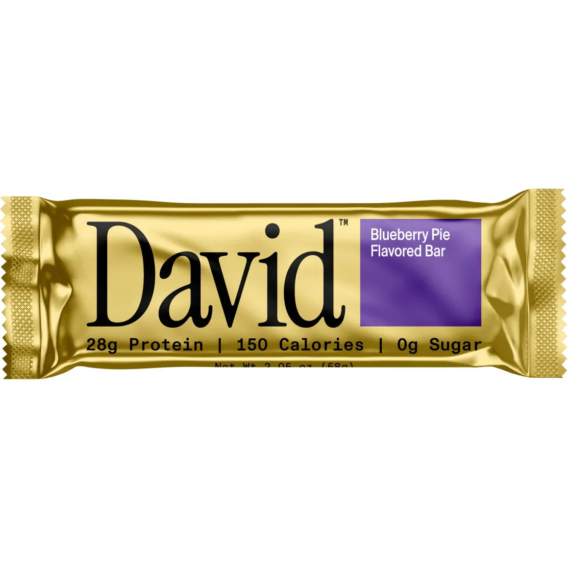 David Gold GF High Protein Bar (1 Bar) *online only for 24h* — Blueberry Pie